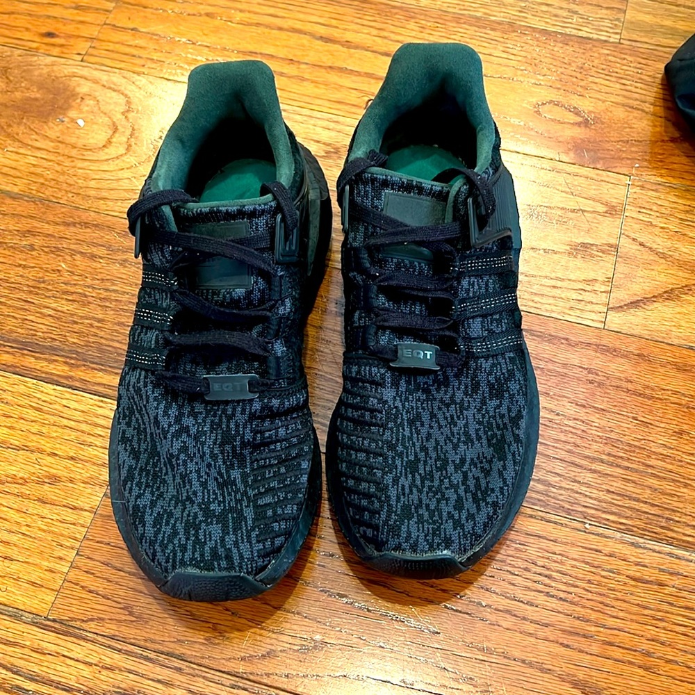 adidas equipment men shoes Size 10 .5 Black Suede